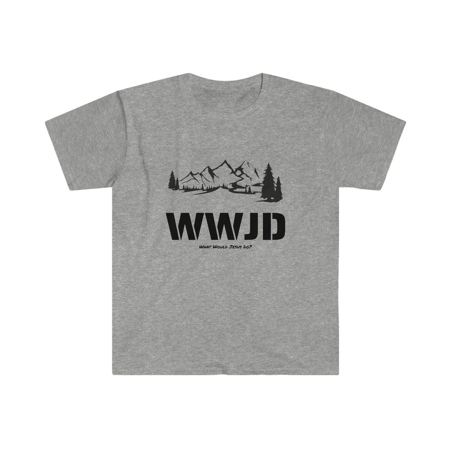 WWJD Unisex Softstyle T-Shirt