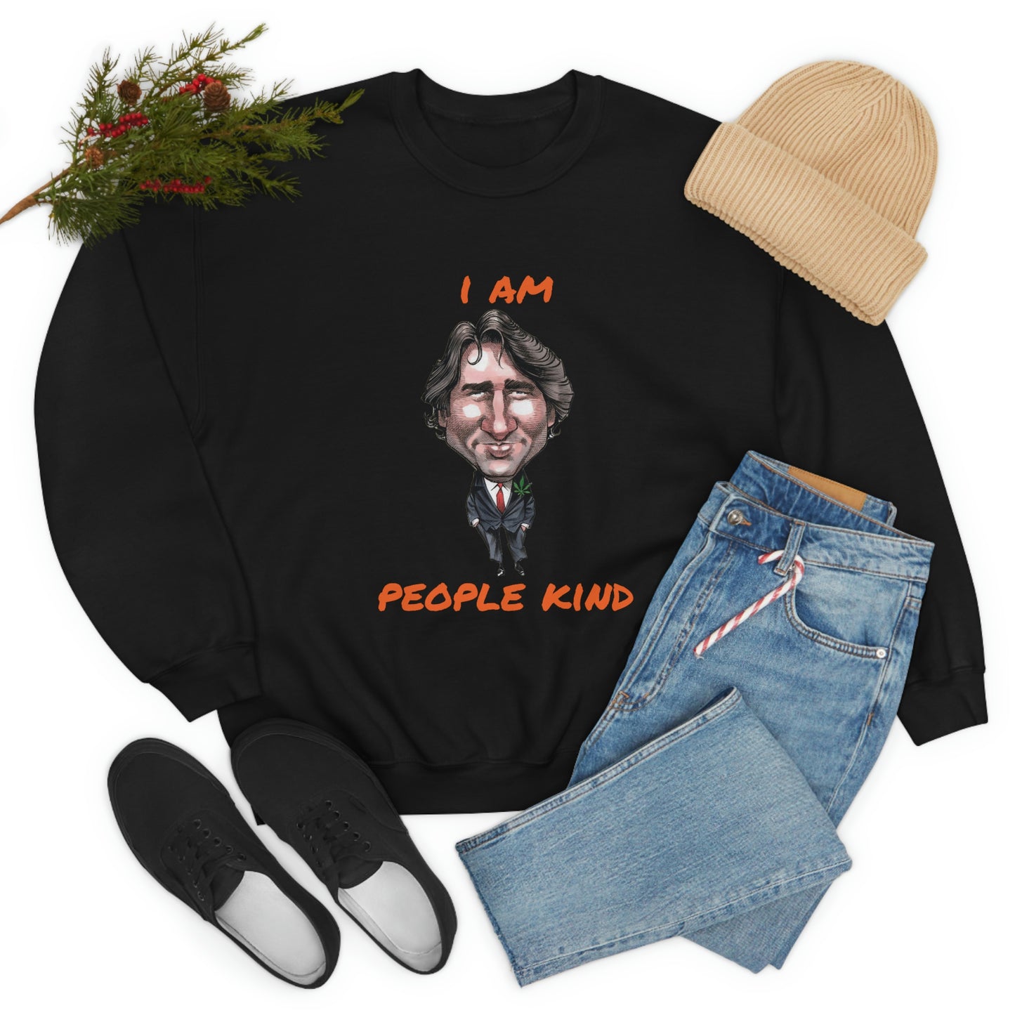 I Am People Kind Unisex Heavy Blend™ Crewneck Sweatshirt