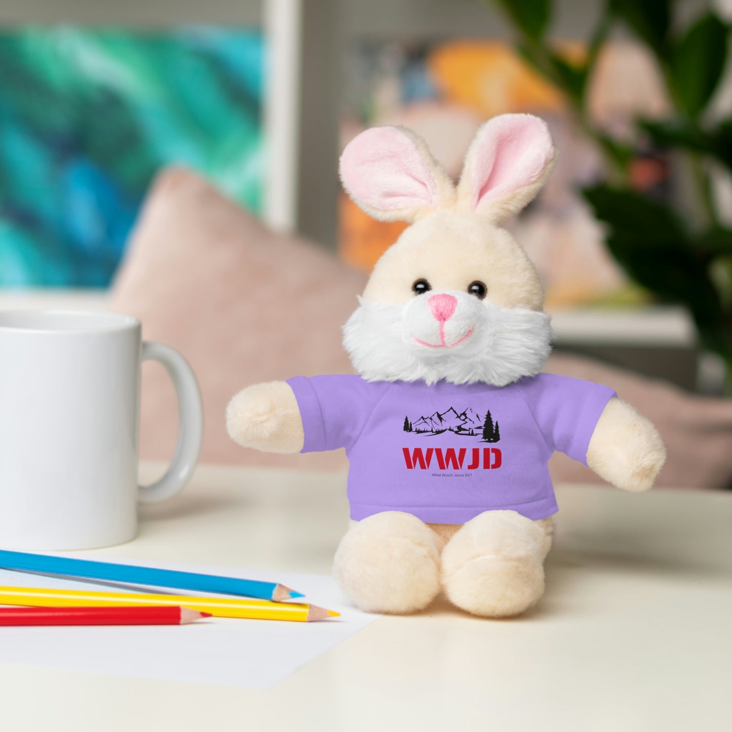 WWJD Stuffed Animals with Tee