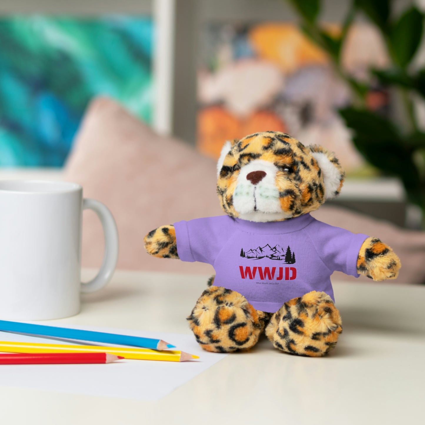 WWJD Stuffed Animals with Tee