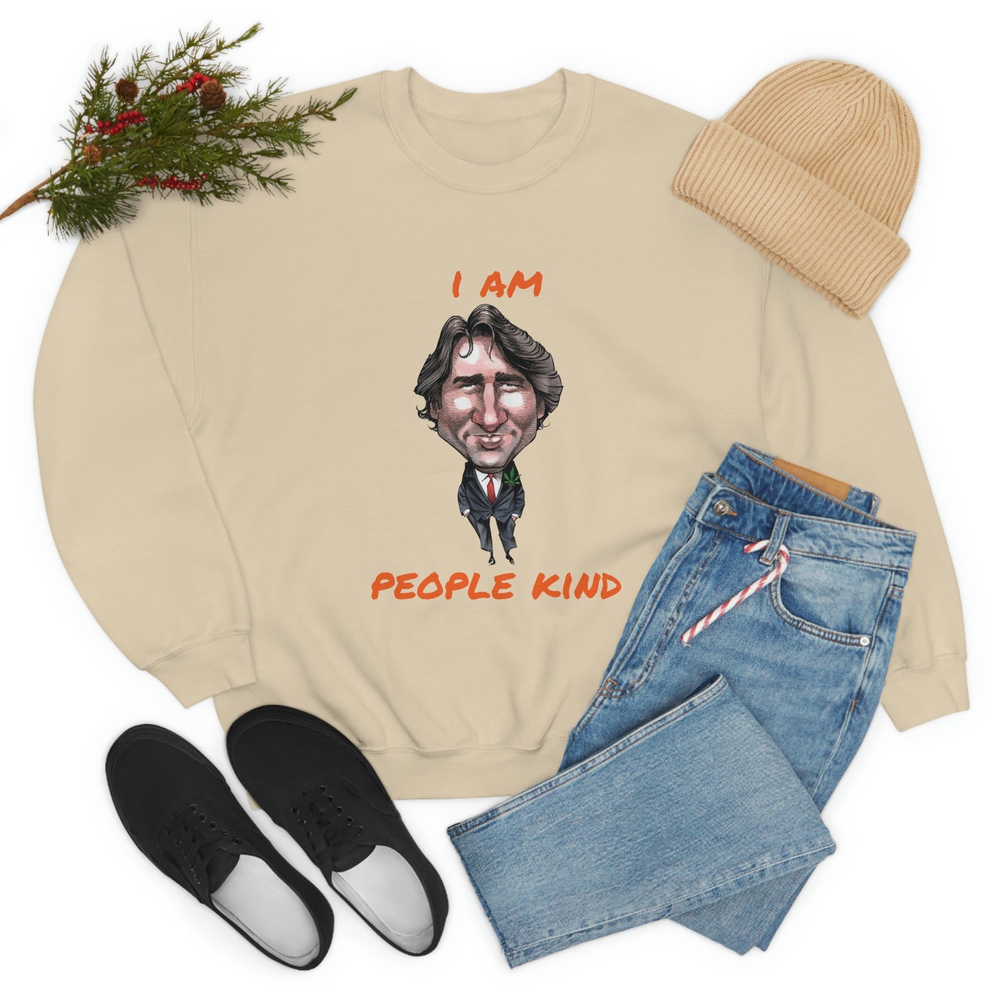 I Am People Kind Unisex Heavy Blend™ Crewneck Sweatshirt