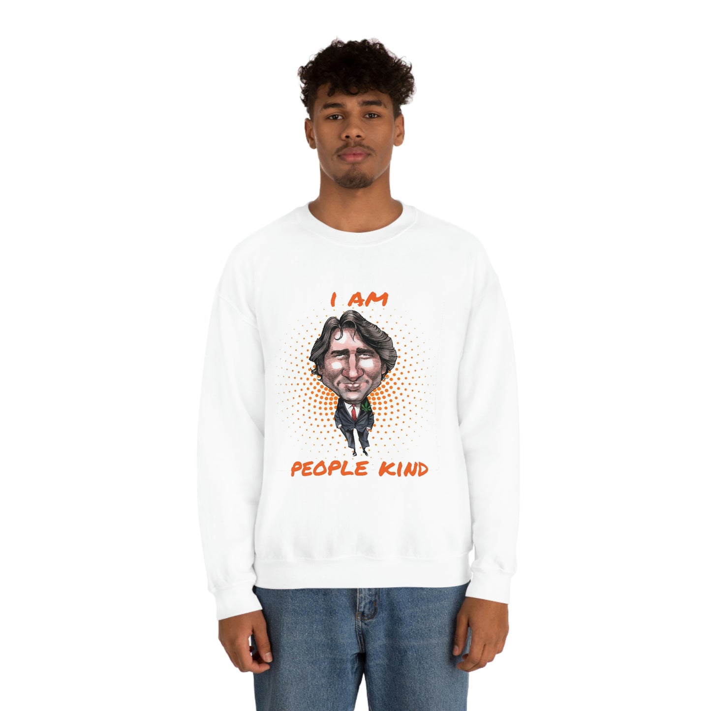 I Am People Kind Unisex Heavy Blend™ Crewneck Sweatshirt