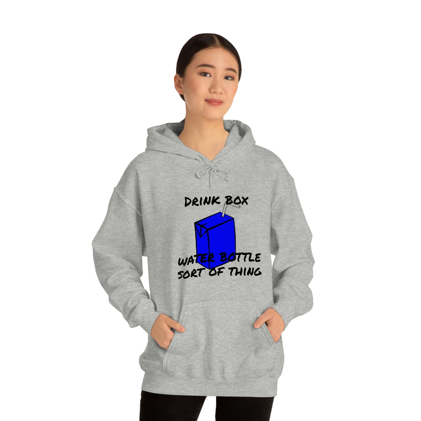 Drink Box Water Bottle Unisex Heavy Blend™ Hooded Sweatshirt