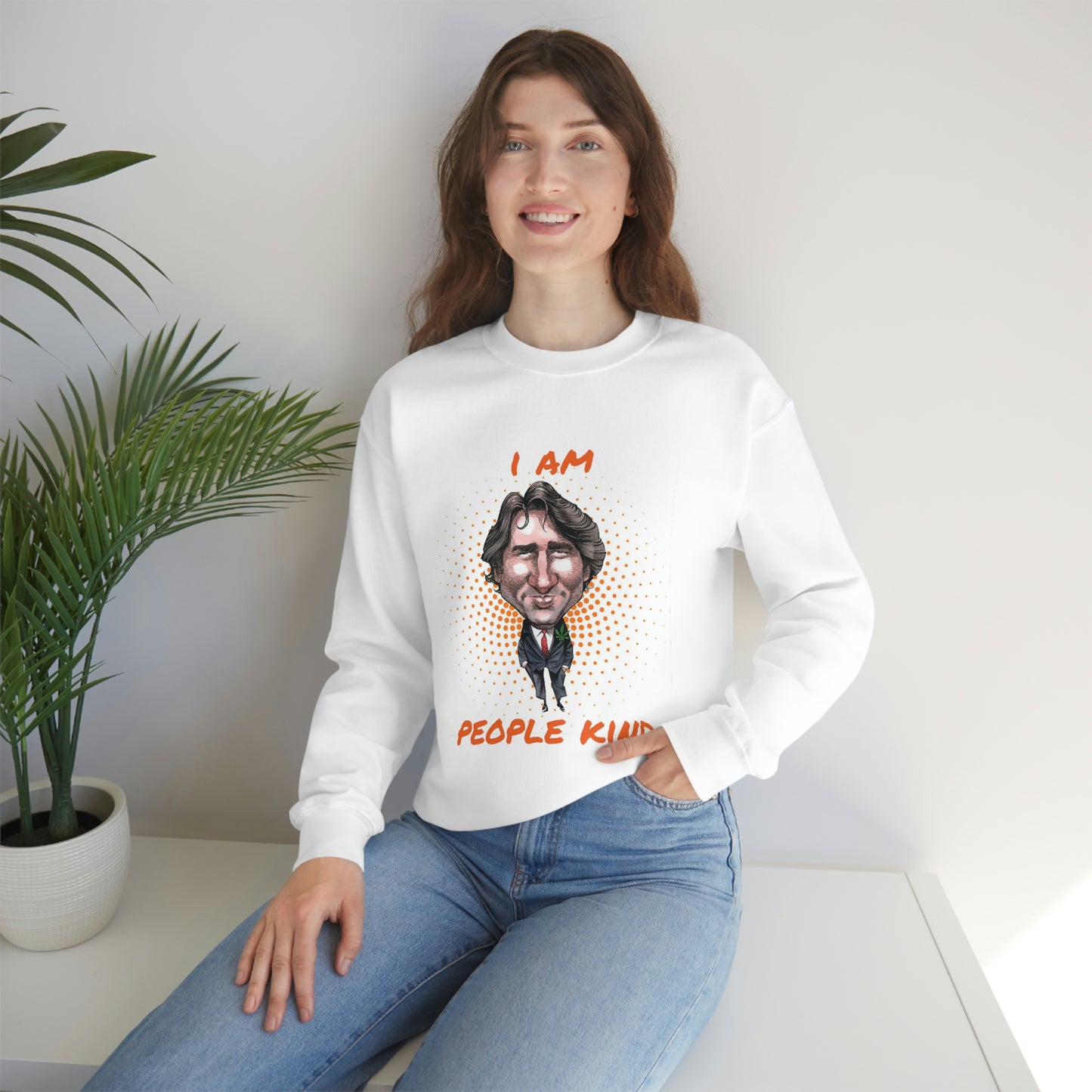 I Am People Kind Unisex Heavy Blend™ Crewneck Sweatshirt