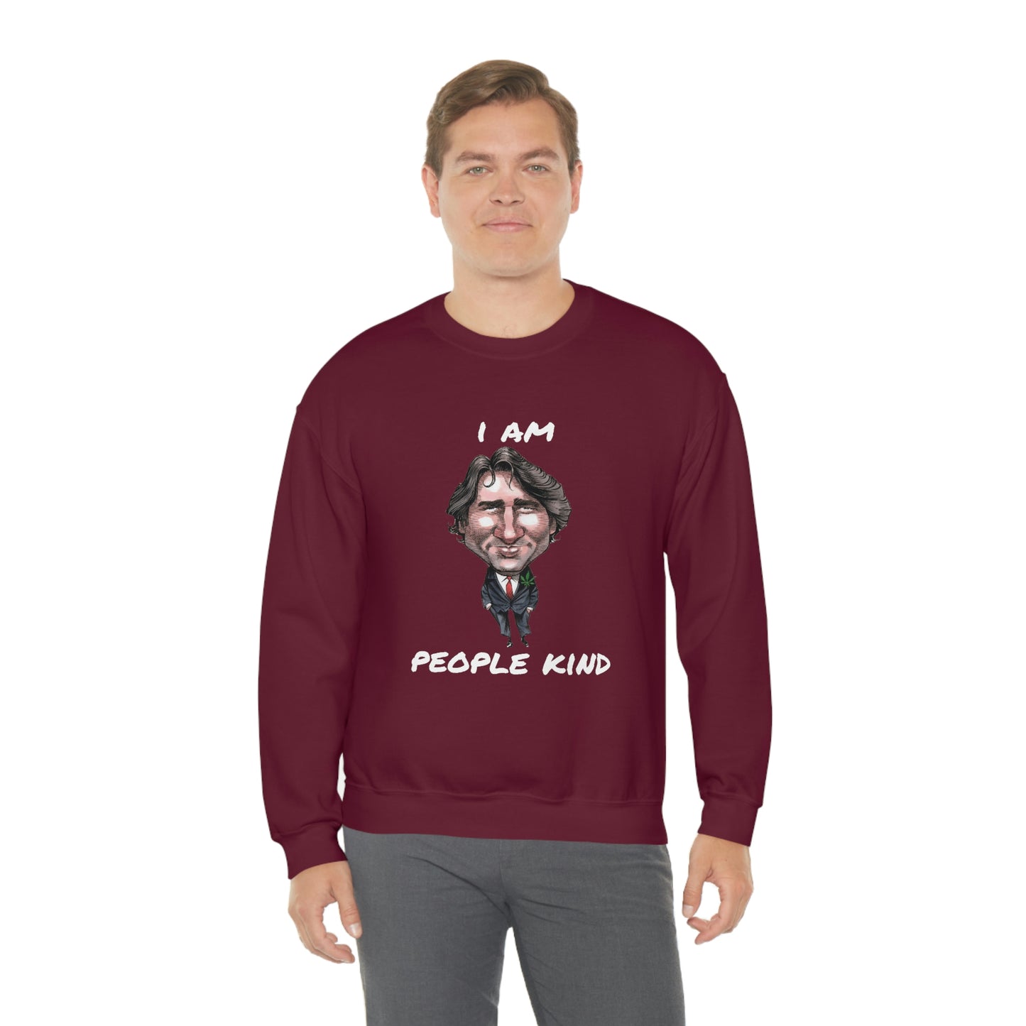 I Am People Kind Unisex Heavy Blend™ Crewneck Sweatshirt