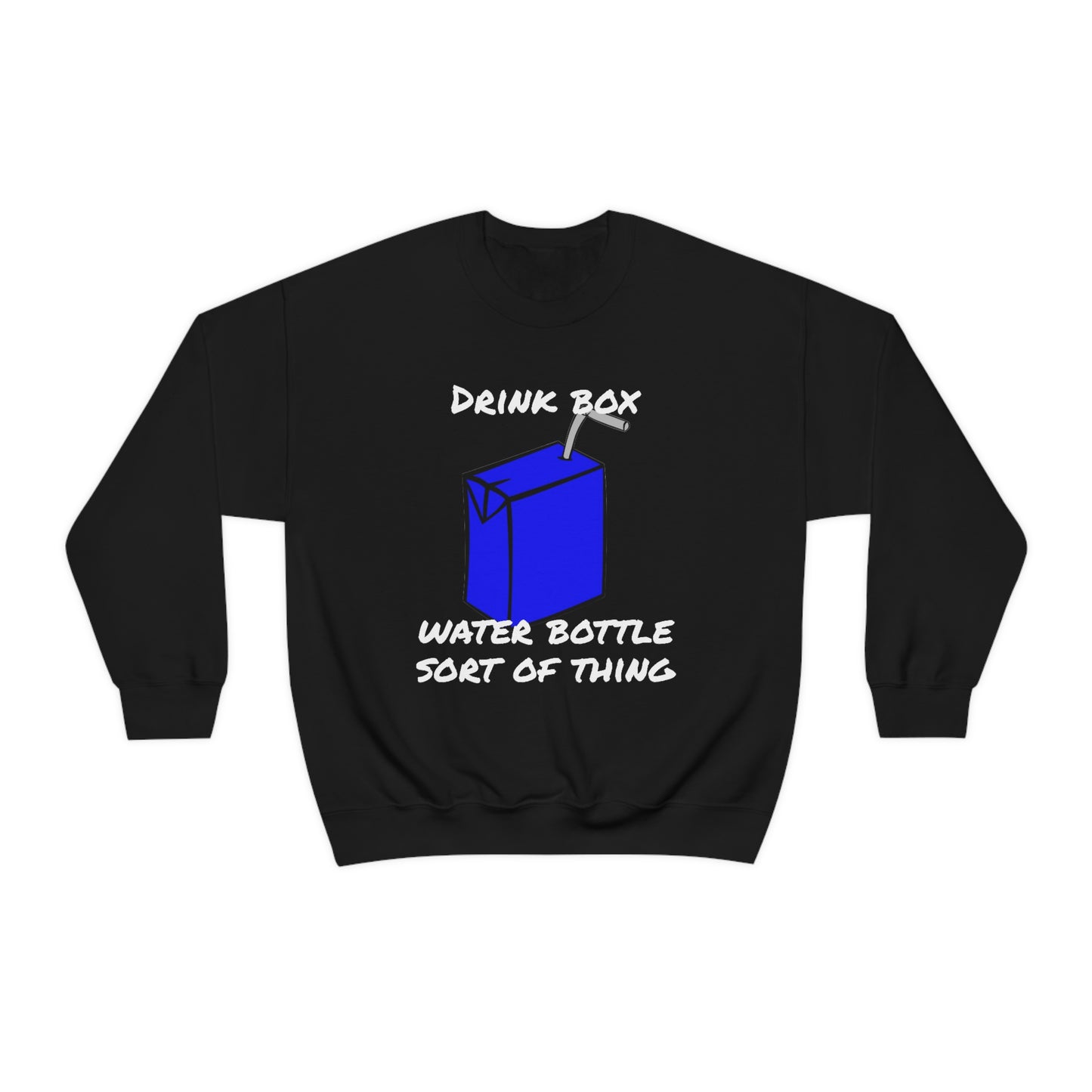 Drink Box Water Bottle Unisex Heavy Blend™ Crewneck Sweatshirt