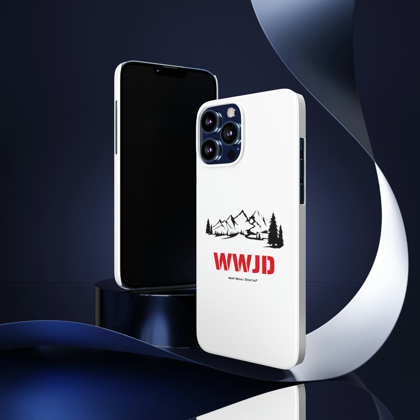 WWJD iPhone Slim Phone Case