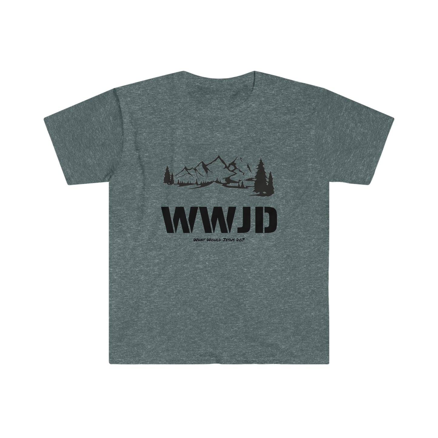 WWJD Unisex Softstyle T-Shirt