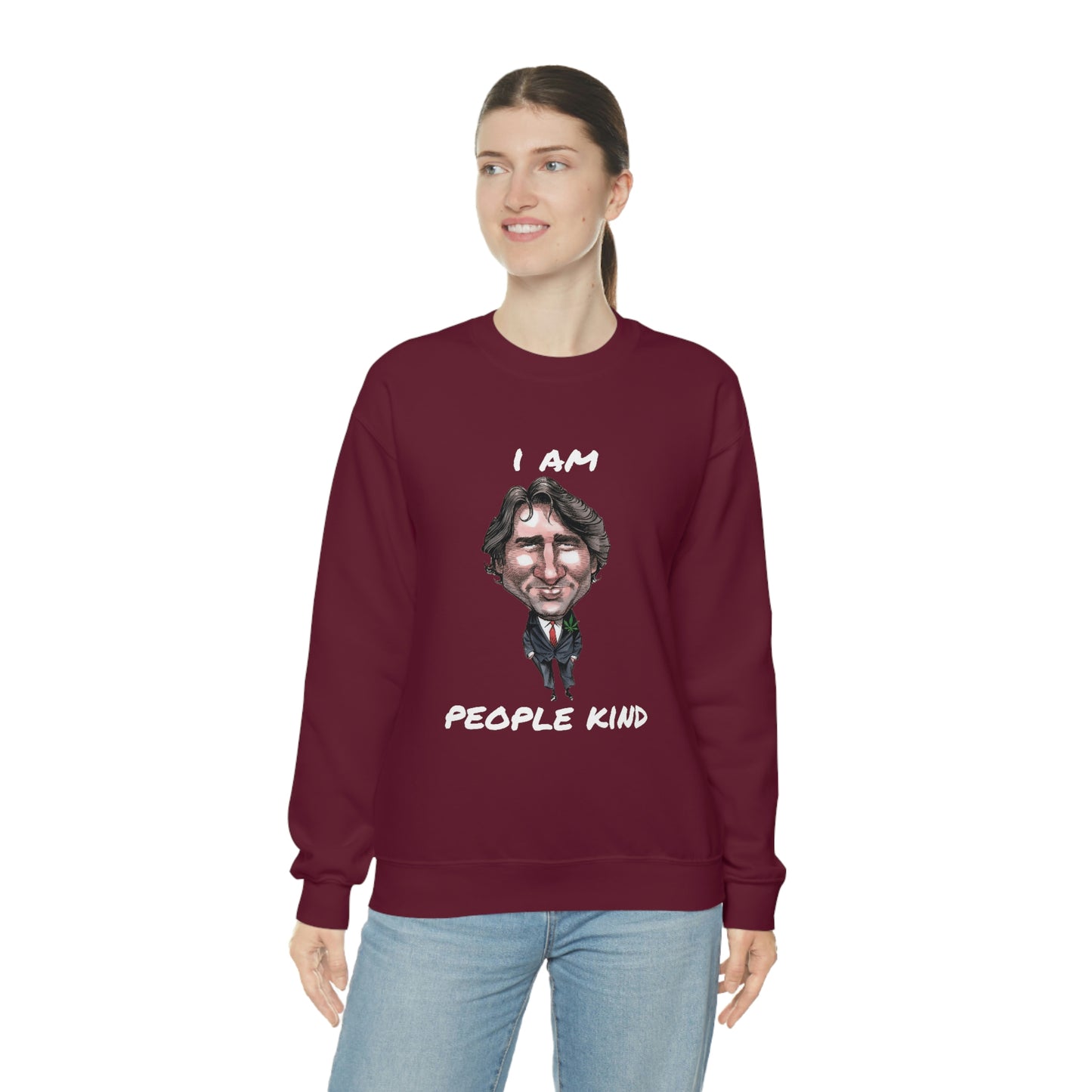 I Am People Kind Unisex Heavy Blend™ Crewneck Sweatshirt