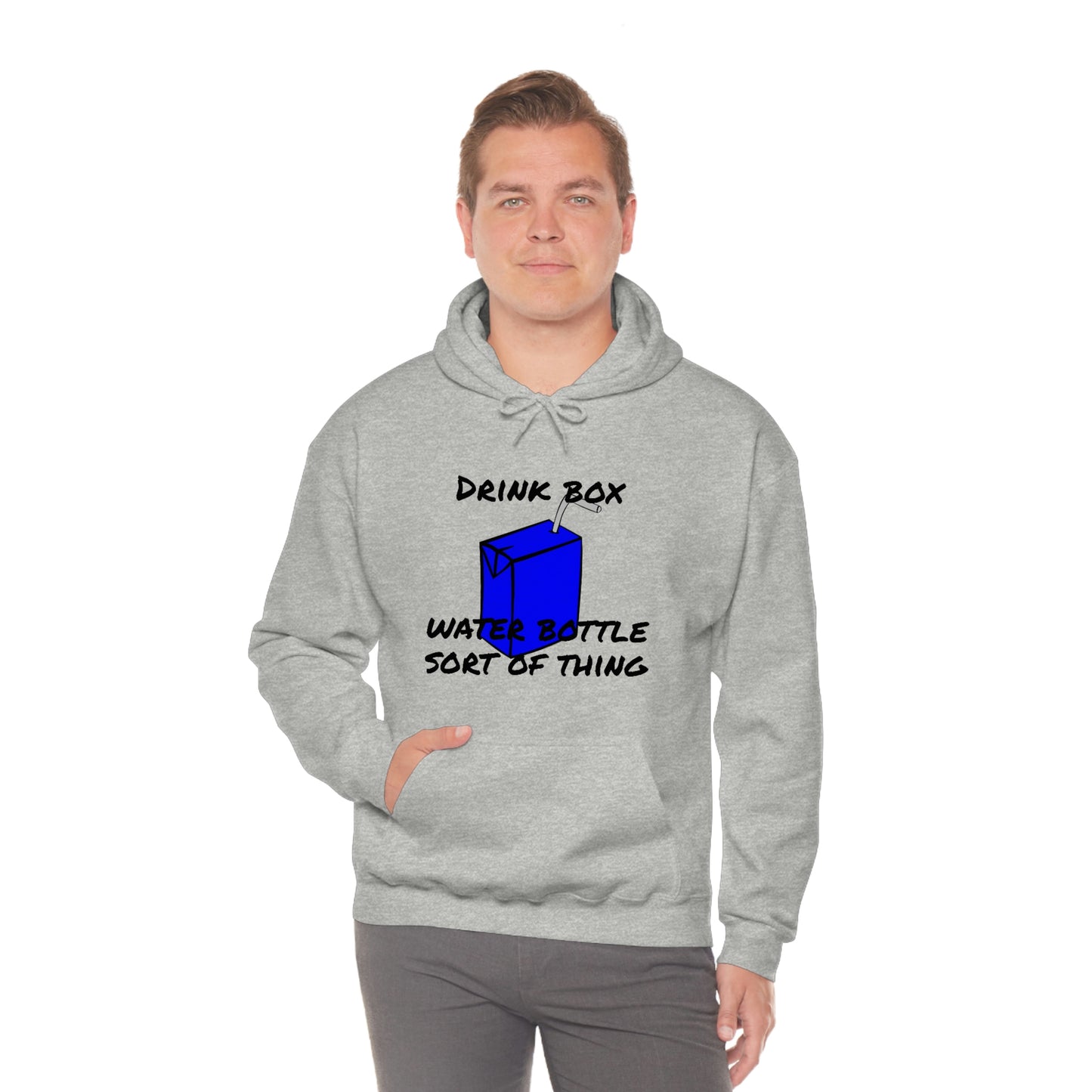 Drink Box Water Bottle Unisex Heavy Blend™ Hooded Sweatshirt