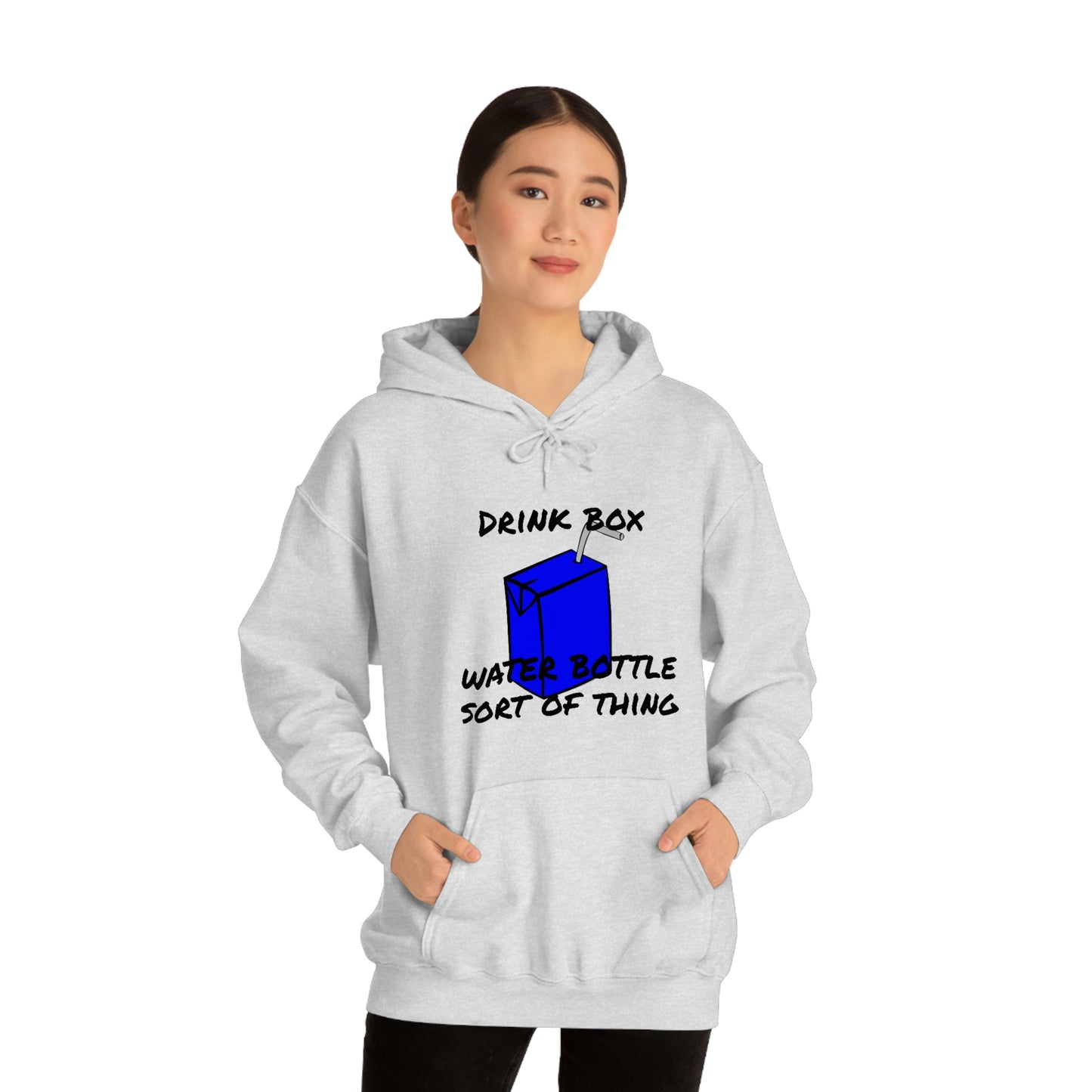 Drink Box Water Bottle Unisex Heavy Blend™ Hooded Sweatshirt