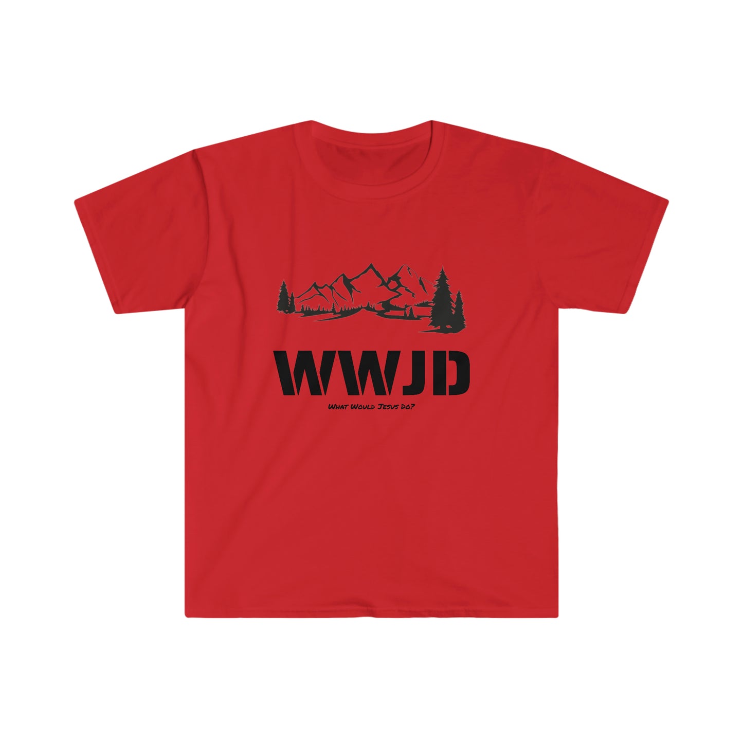 WWJD Unisex Softstyle T-Shirt