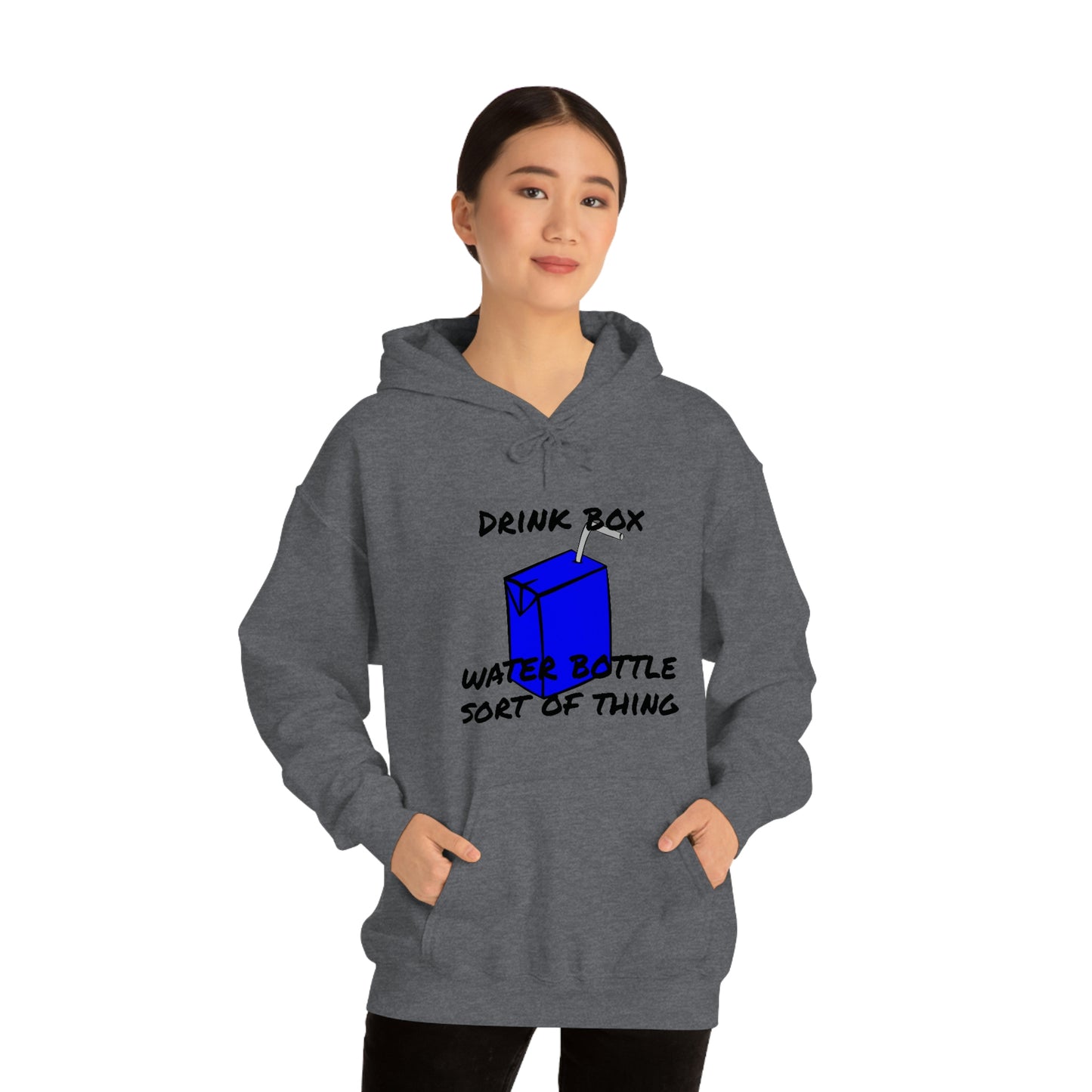 Drink Box Water Bottle Unisex Heavy Blend™ Hooded Sweatshirt