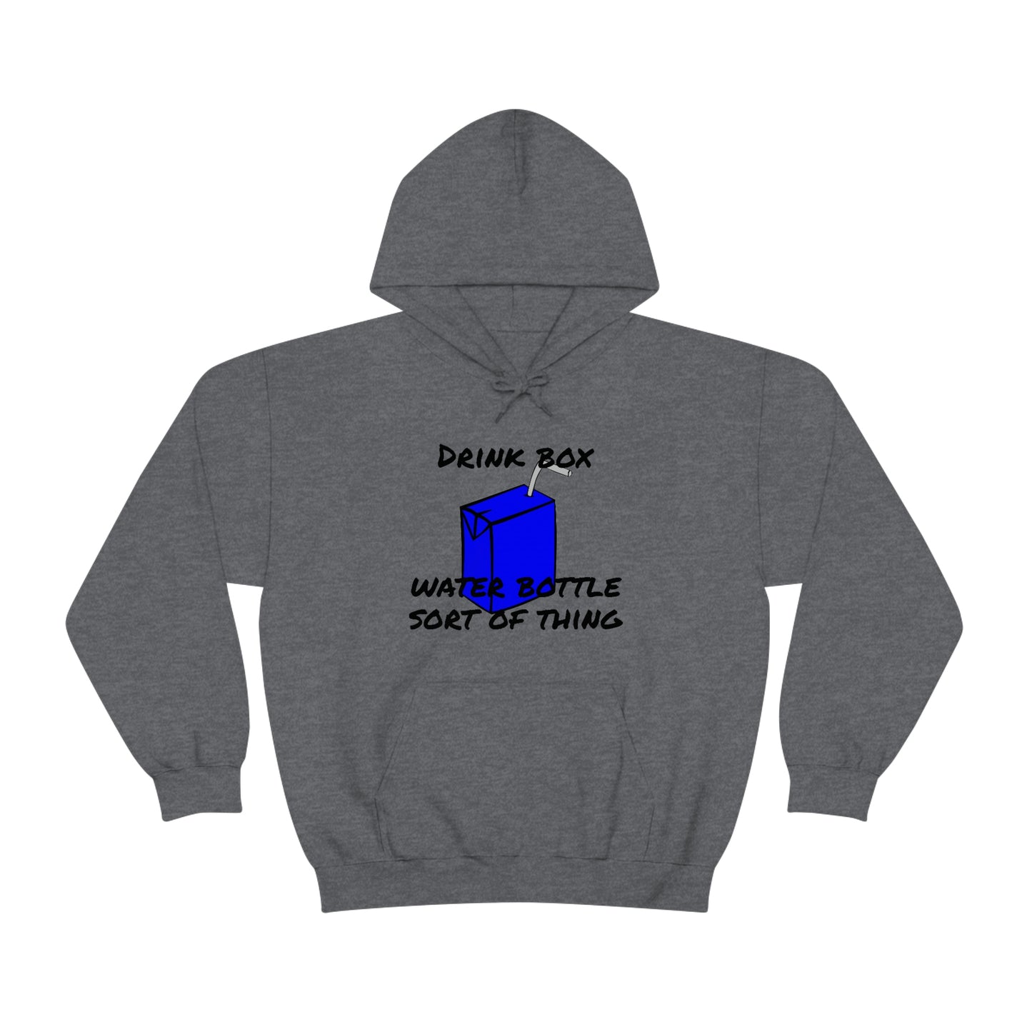 Drink Box Water Bottle Unisex Heavy Blend™ Hooded Sweatshirt