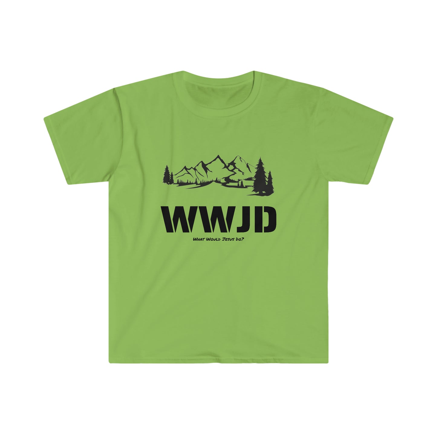 WWJD Unisex Softstyle T-Shirt