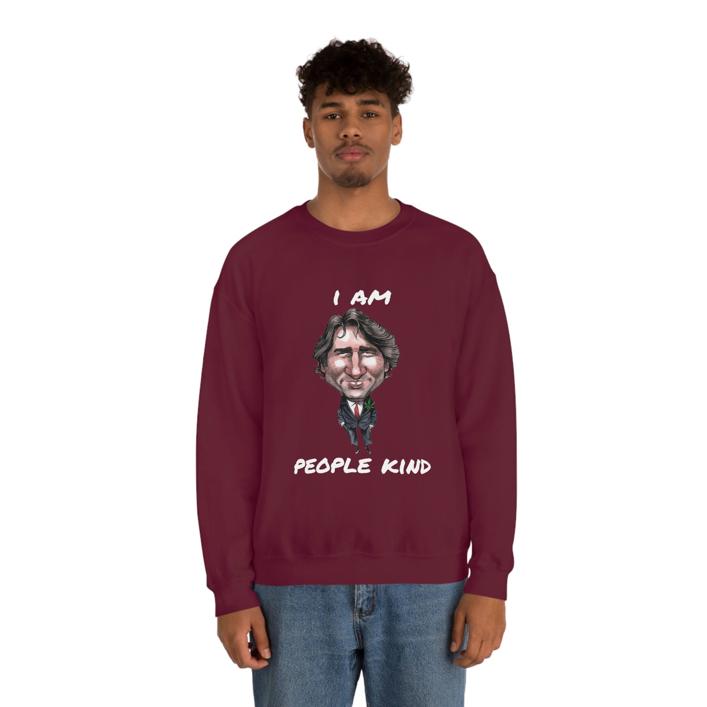 I Am People Kind Unisex Heavy Blend™ Crewneck Sweatshirt