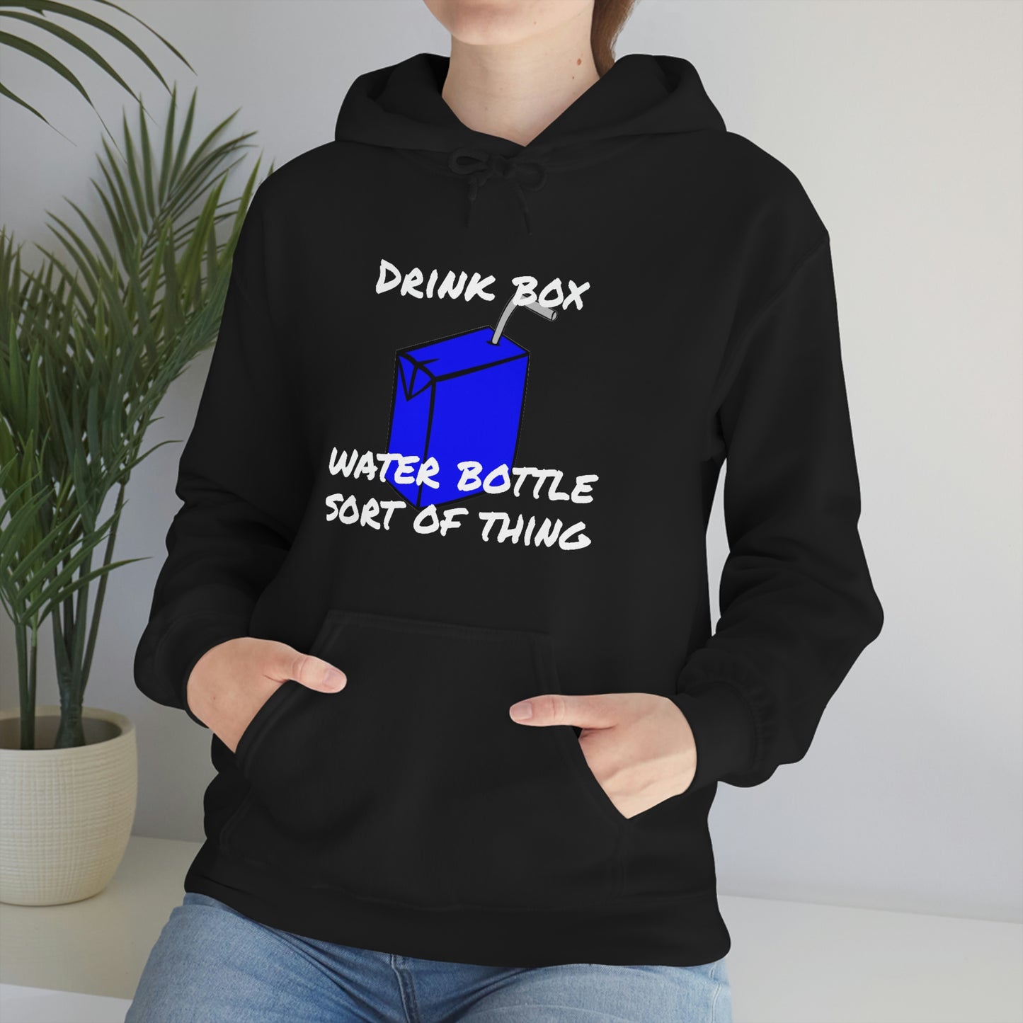 Drink Box Water Bottle Unisex Heavy Blend™ Hooded Sweatshirt