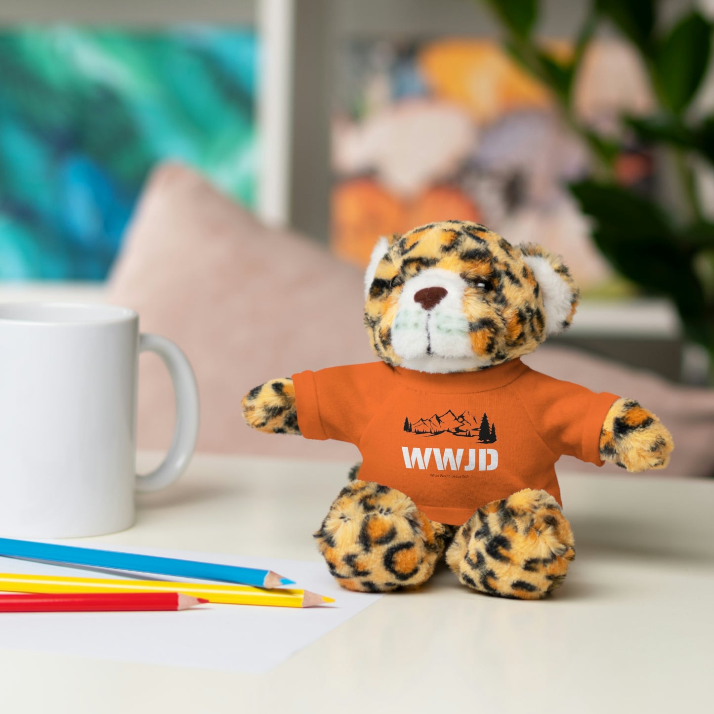 WWJD Stuffed Animals with Tee