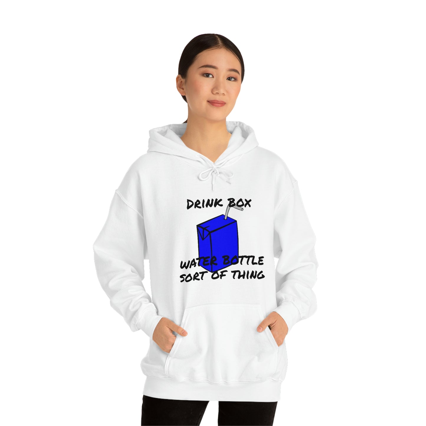 Drink Box Water Bottle Unisex Heavy Blend™ Hooded Sweatshirt