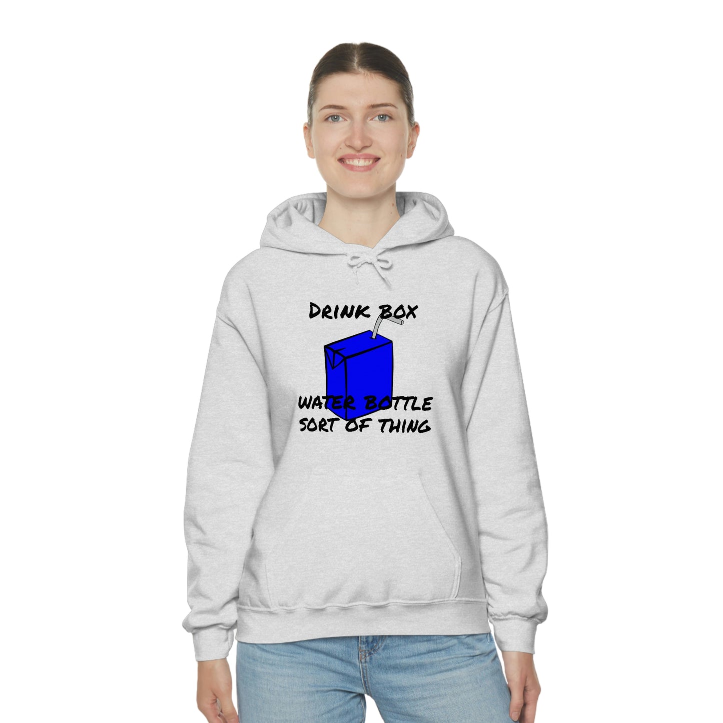 Drink Box Water Bottle Unisex Heavy Blend™ Hooded Sweatshirt