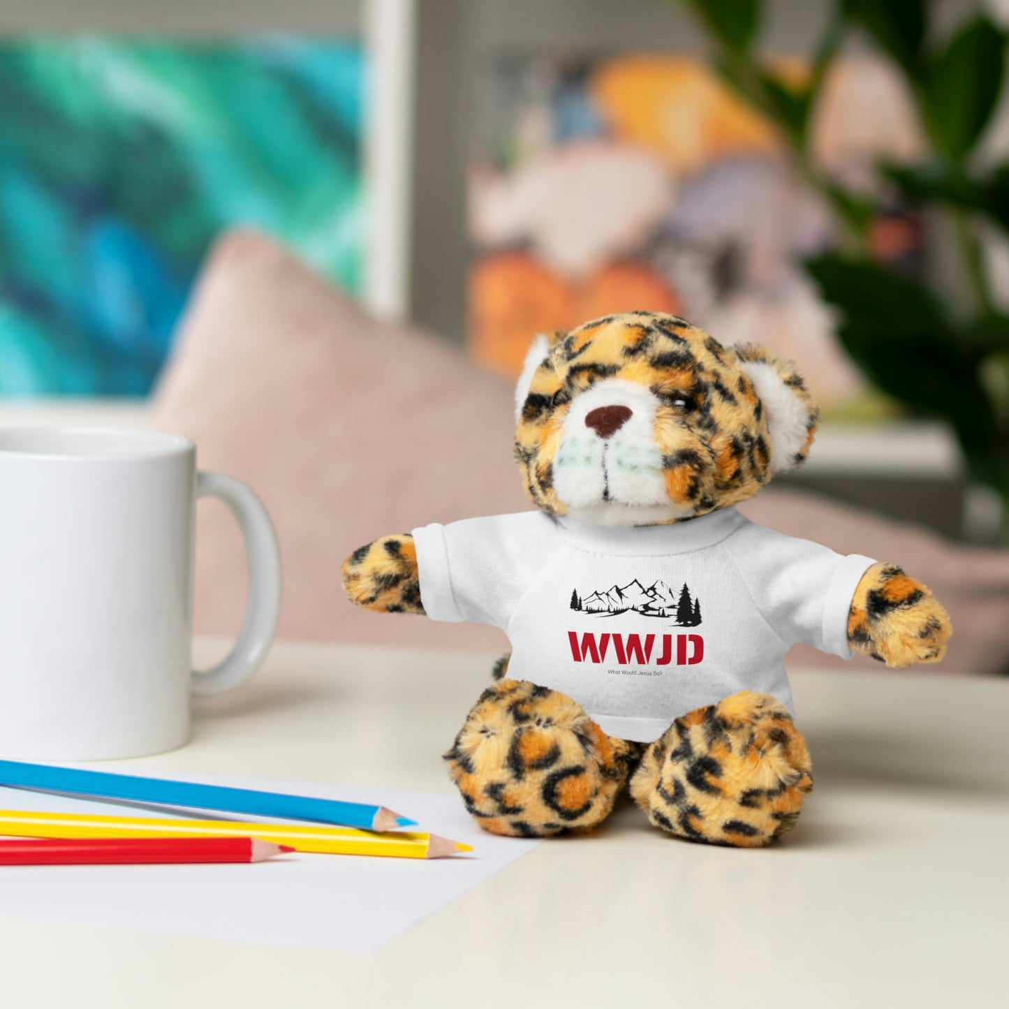 WWJD Stuffed Animals with Tee