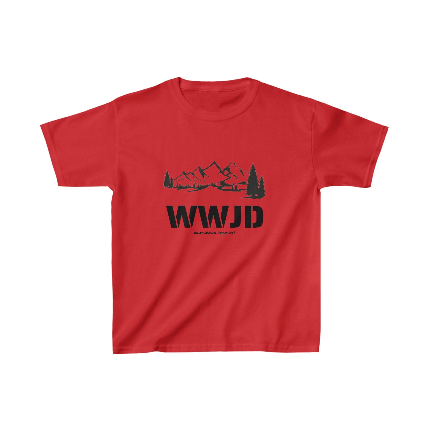 WWJD Kids Heavy Cotton™ Tee