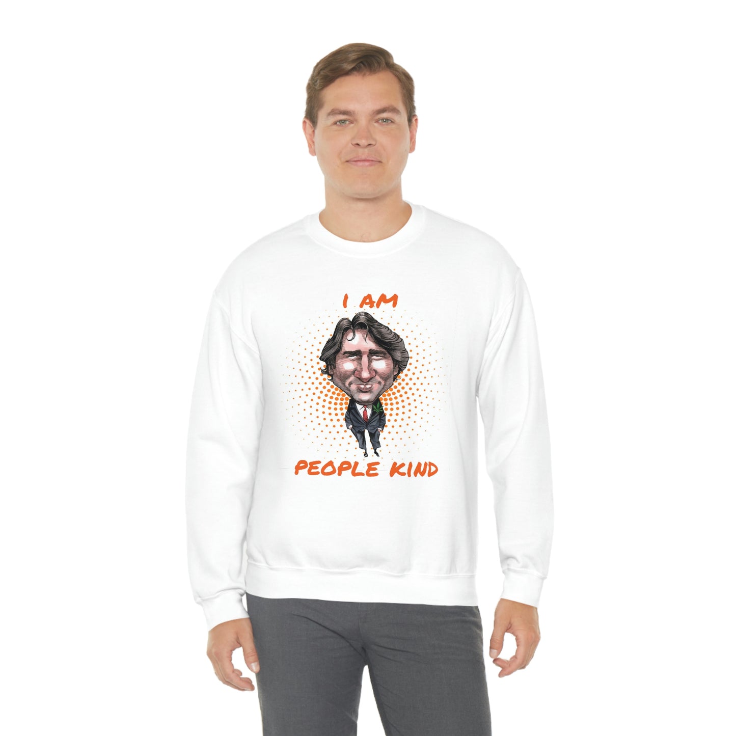 I Am People Kind Unisex Heavy Blend™ Crewneck Sweatshirt