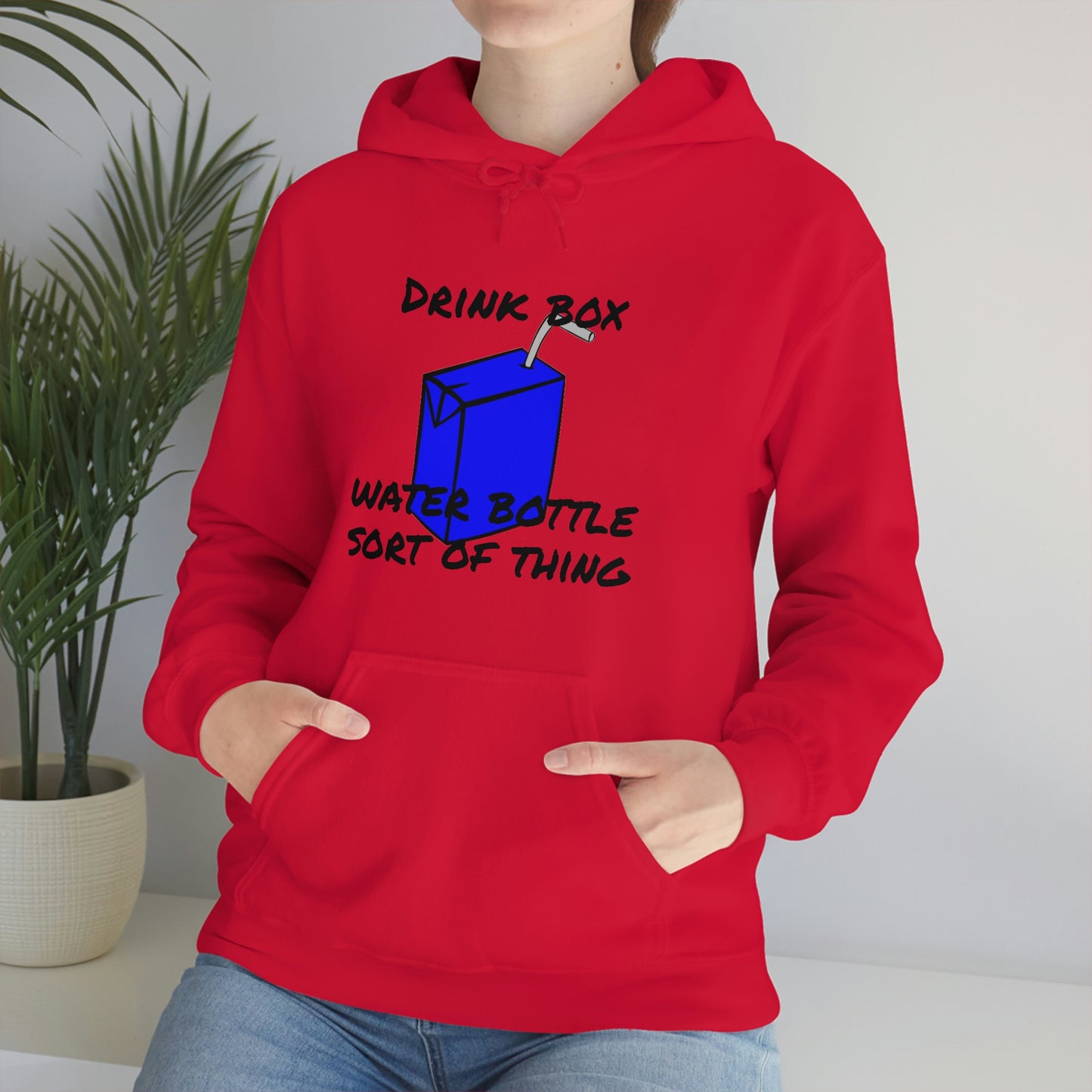 Drink Box Water Bottle Unisex Heavy Blend™ Hooded Sweatshirt