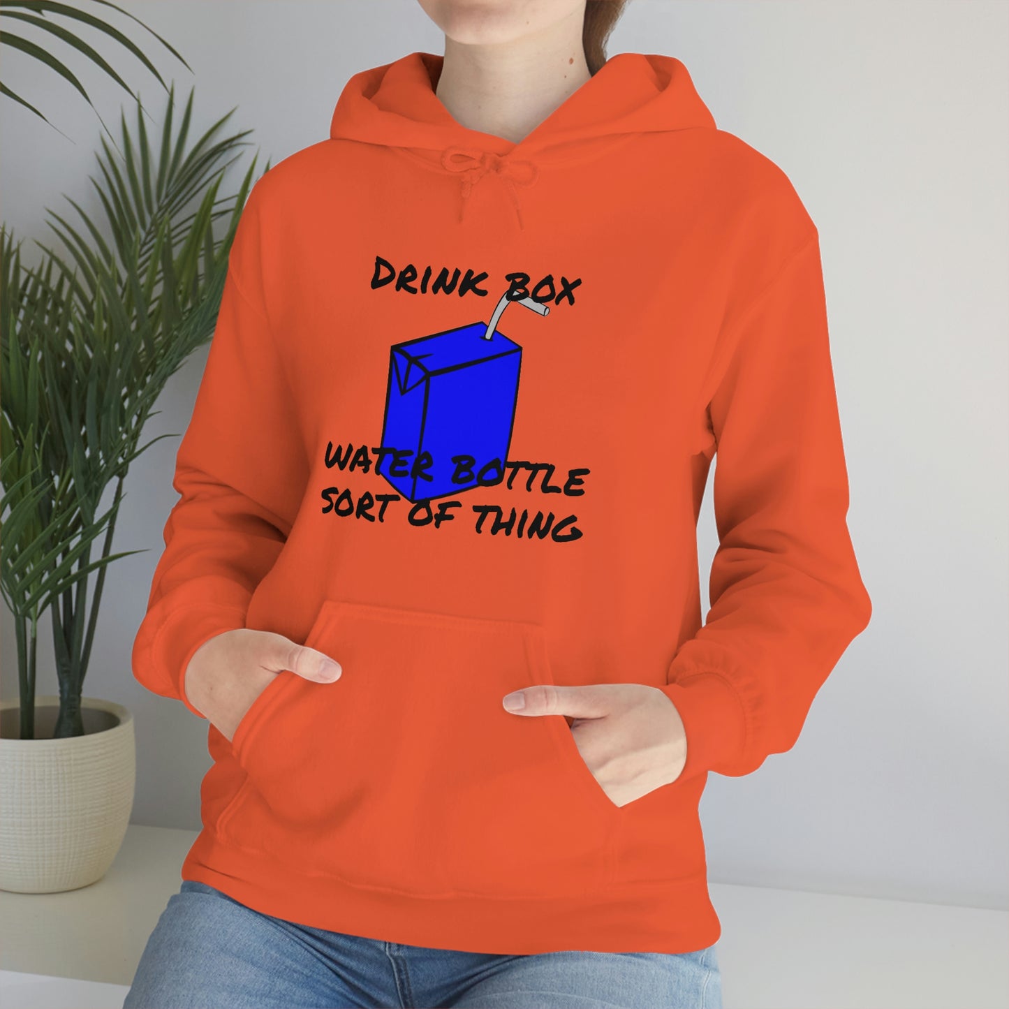 Drink Box Water Bottle Unisex Heavy Blend™ Hooded Sweatshirt