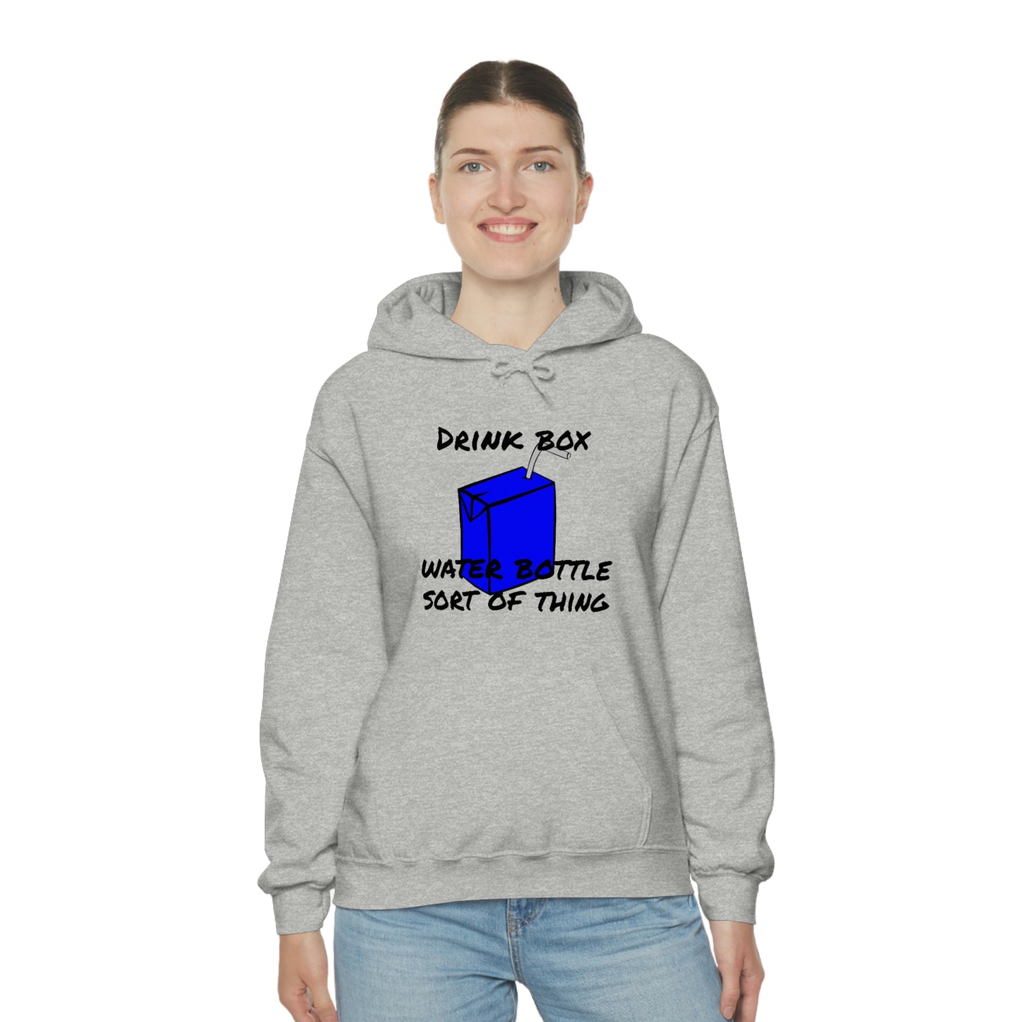 Drink Box Water Bottle Unisex Heavy Blend™ Hooded Sweatshirt