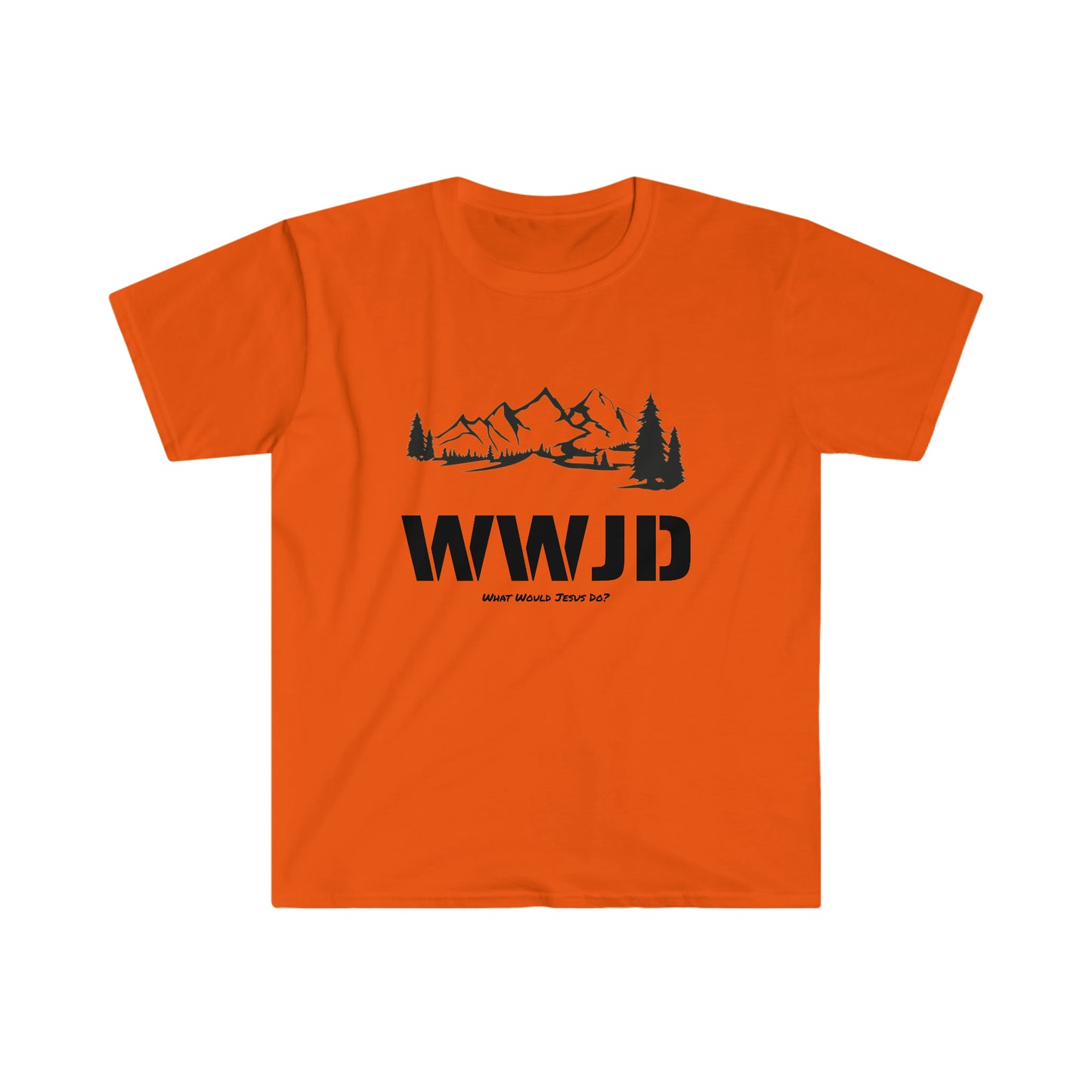 WWJD Unisex Softstyle T-Shirt