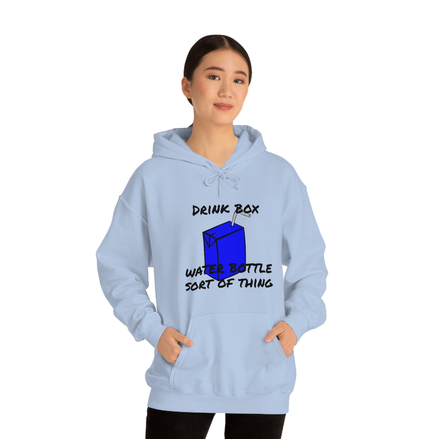 Drink Box Water Bottle Unisex Heavy Blend™ Hooded Sweatshirt