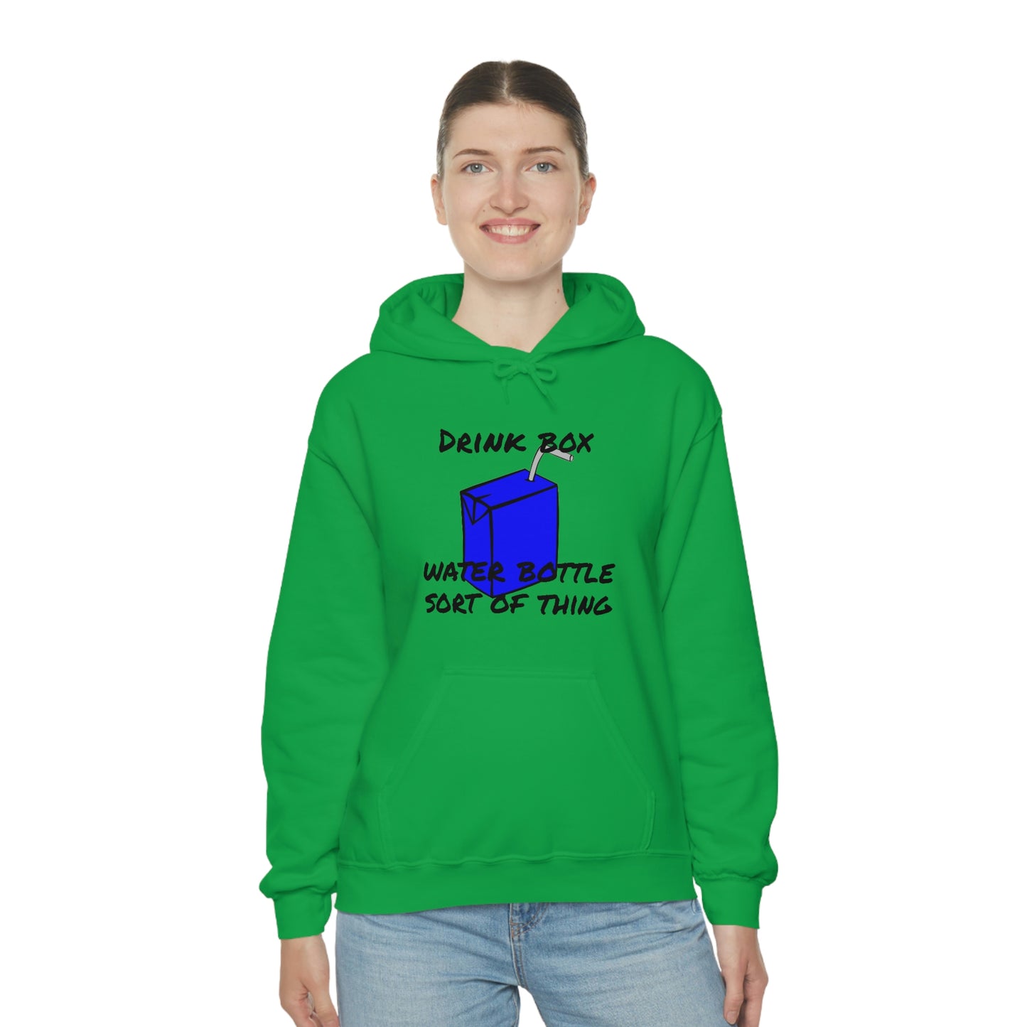 Drink Box Water Bottle Unisex Heavy Blend™ Hooded Sweatshirt