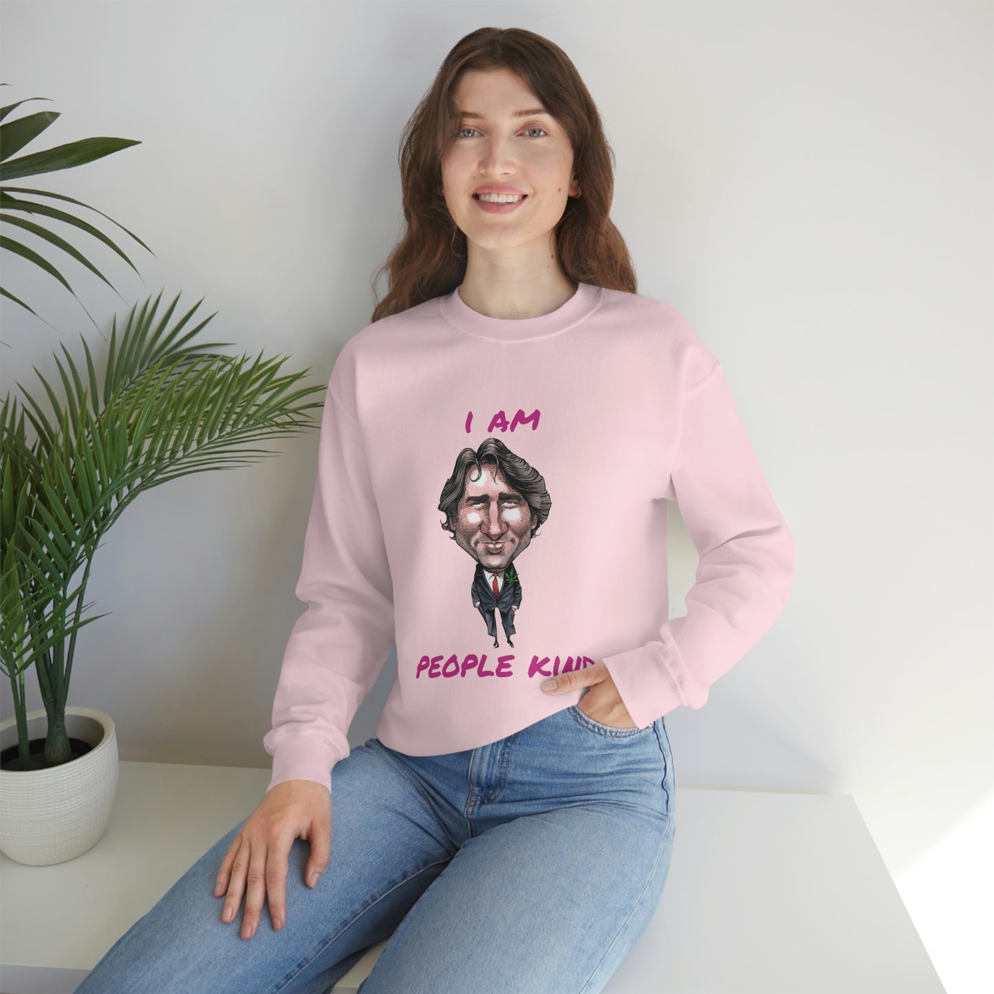 I Am People Kind Unisex Heavy Blend™ Crewneck Sweatshirt