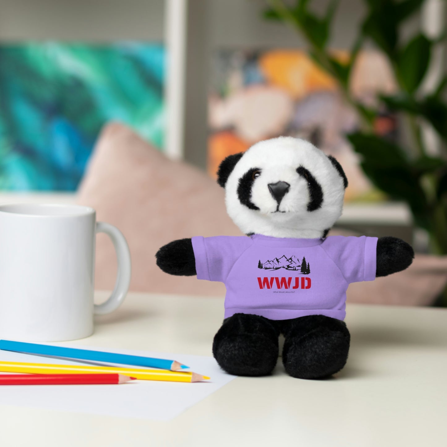 WWJD Stuffed Animals with Tee